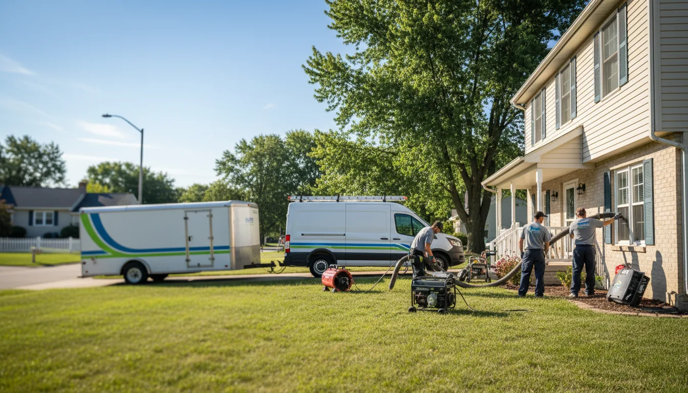 Flooded Basement Restoration And Cleanup With Repair in Sims, AR near me